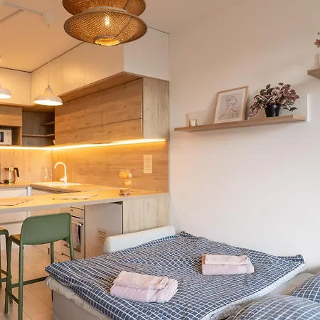 Designer Near Old Town With Ac, Private Parking, Loggia Kosice